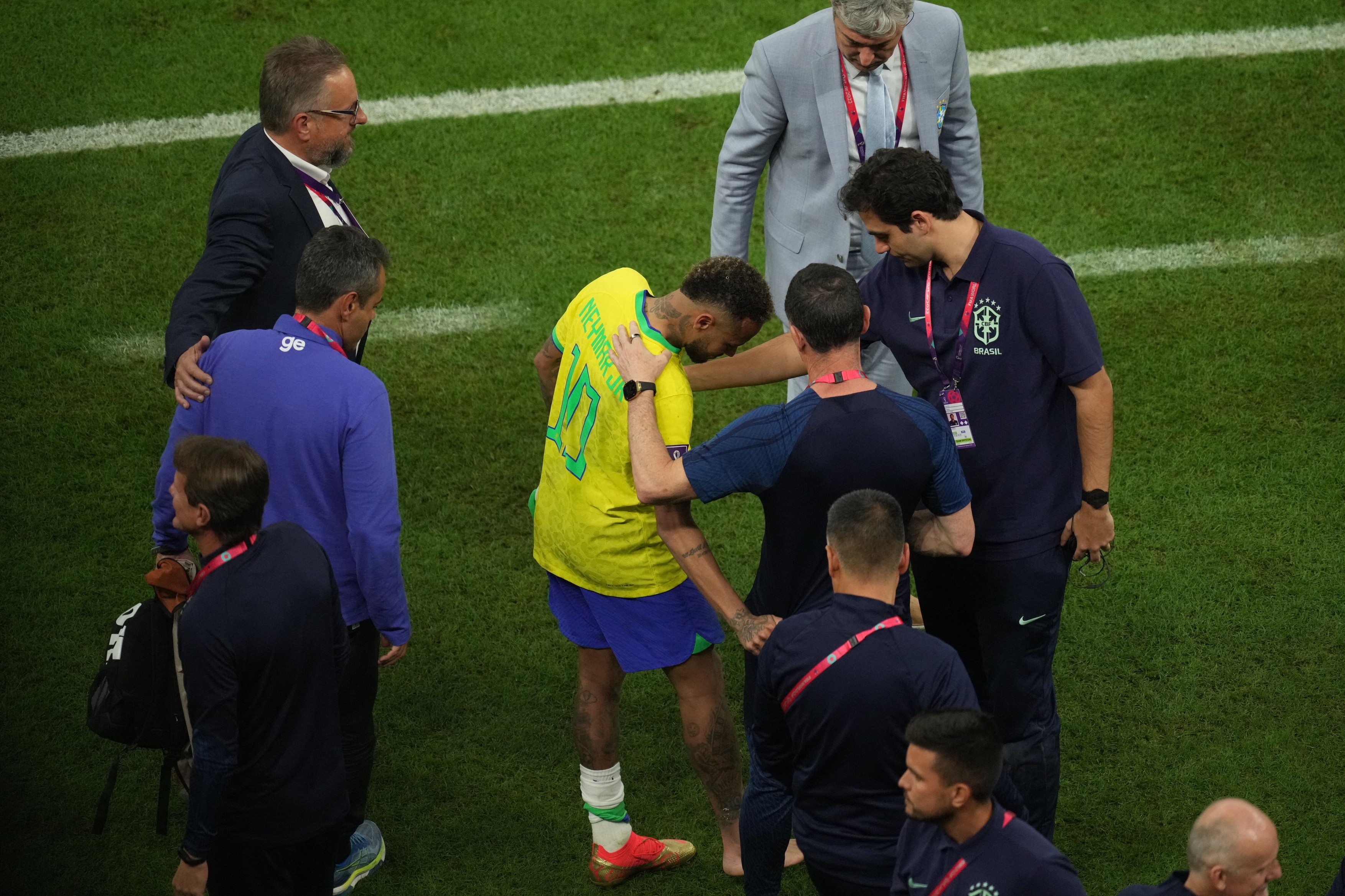 Anunțul făcut de Tite în privința lui Neymar, accidentat în meciul cu Serbia