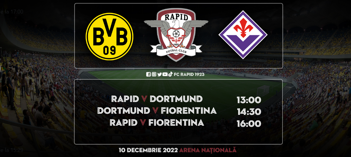 Jucătorii de la Cupa Mondială care vor participa la triunghiularul Rapid – Dortmund – Fiorentina