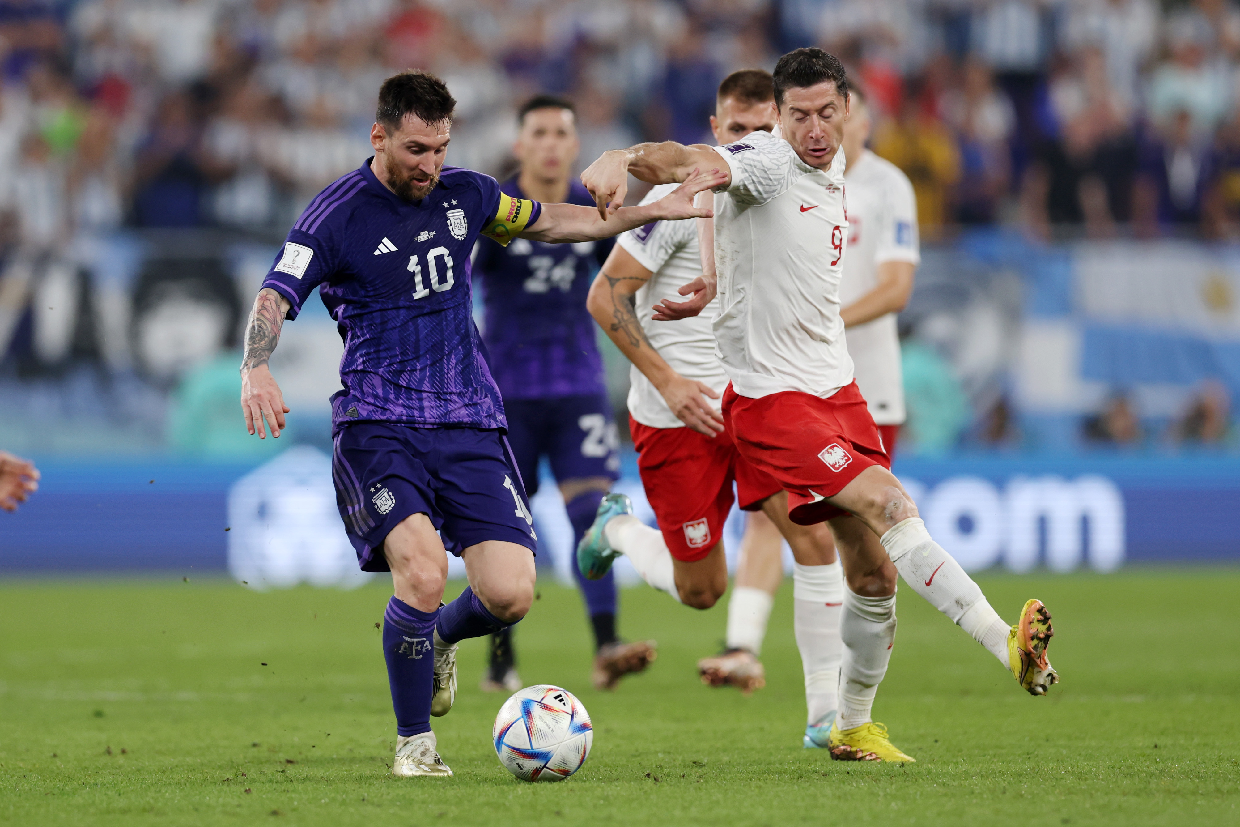 Polonia - Argentina 0-2 și Arabia Saudită - Mexic 1-2, în grupa C. Dramatism total. Messi și Lewandowski merg în optimi