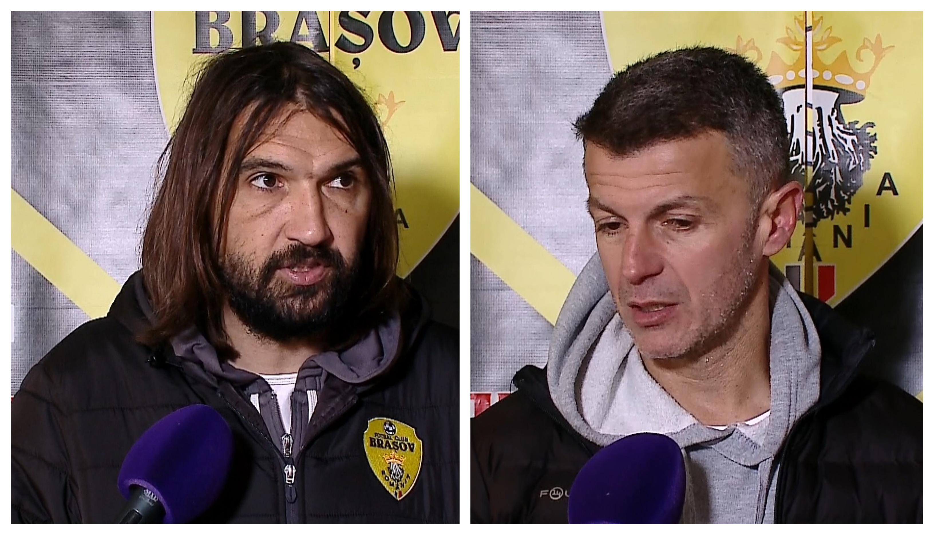 Dan Alexa și Ovidiu Burcă, după Brașov - Dinamo 0-2: ”Două greșeli au decis jocul” / ”Vom lupta până la capăt”