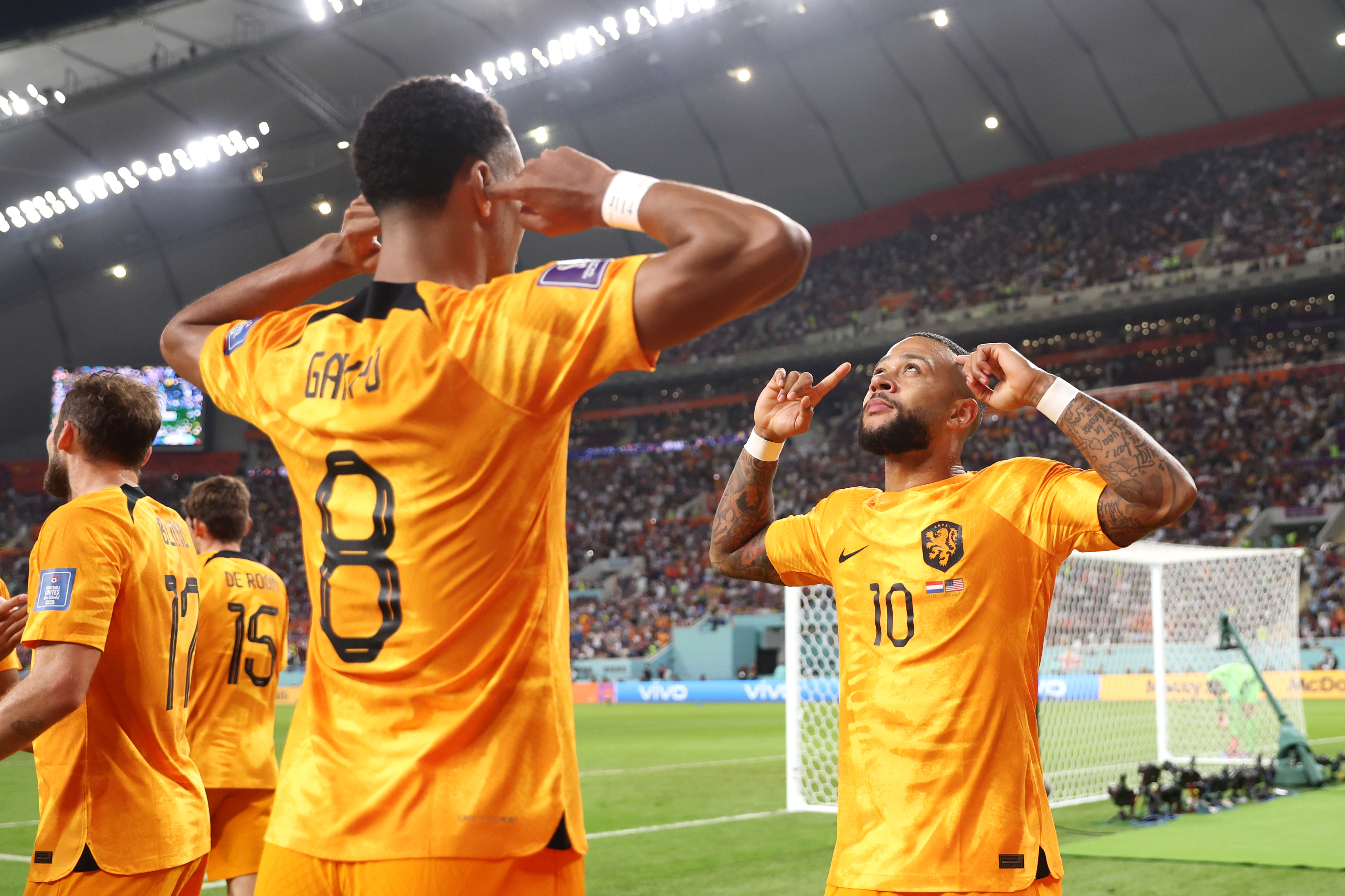 Olanda - SUA 2-0, ACUM, în optimile de finală ale Cupei Mondiale din Qatar. ”Portocala Mecanică” caută și golul trei