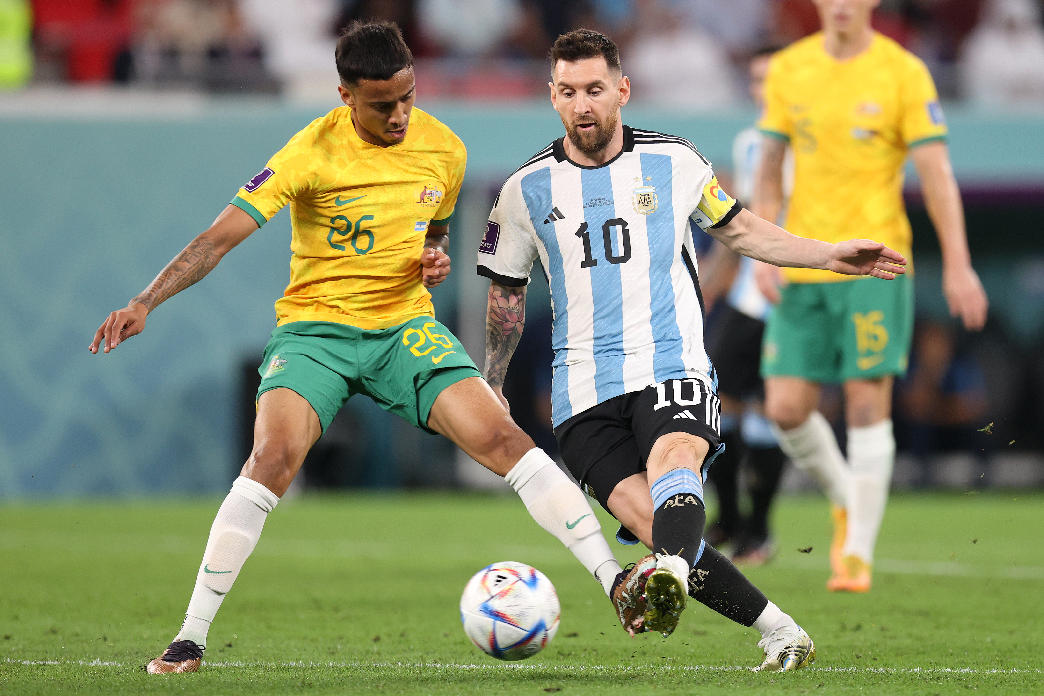 Argentina - Australia 0-0, în ”optimile” Cupei Mondiale din Qatar. Messi joacă meciul cu numărul 1.000 în cariera sa