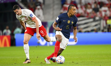 FOOTBALL : France vs Pologne - 1/8e finale- coupe du Monde Qatar 2022 - 04/12/2022