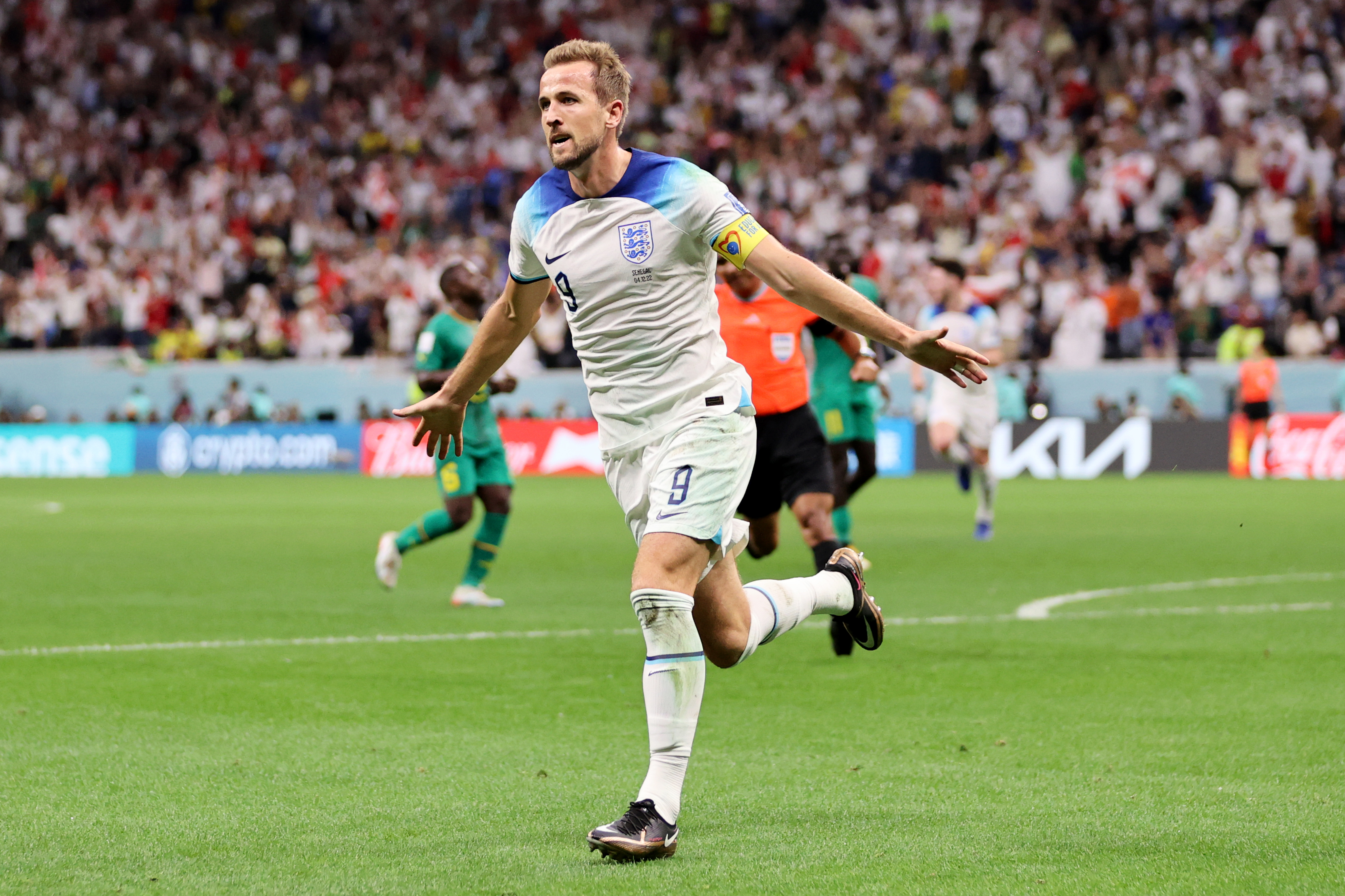 Anglia - Senegal 3-0, în optimile Cupei Mondiale. Harry Kane, primul gol în Qatar