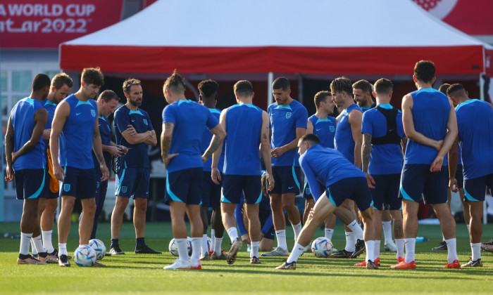 England Training, FIFA World Cup 2022, Football, Al Wakrah Sports Complex, Al Wakrah, Qatar - 03 Dec 2022