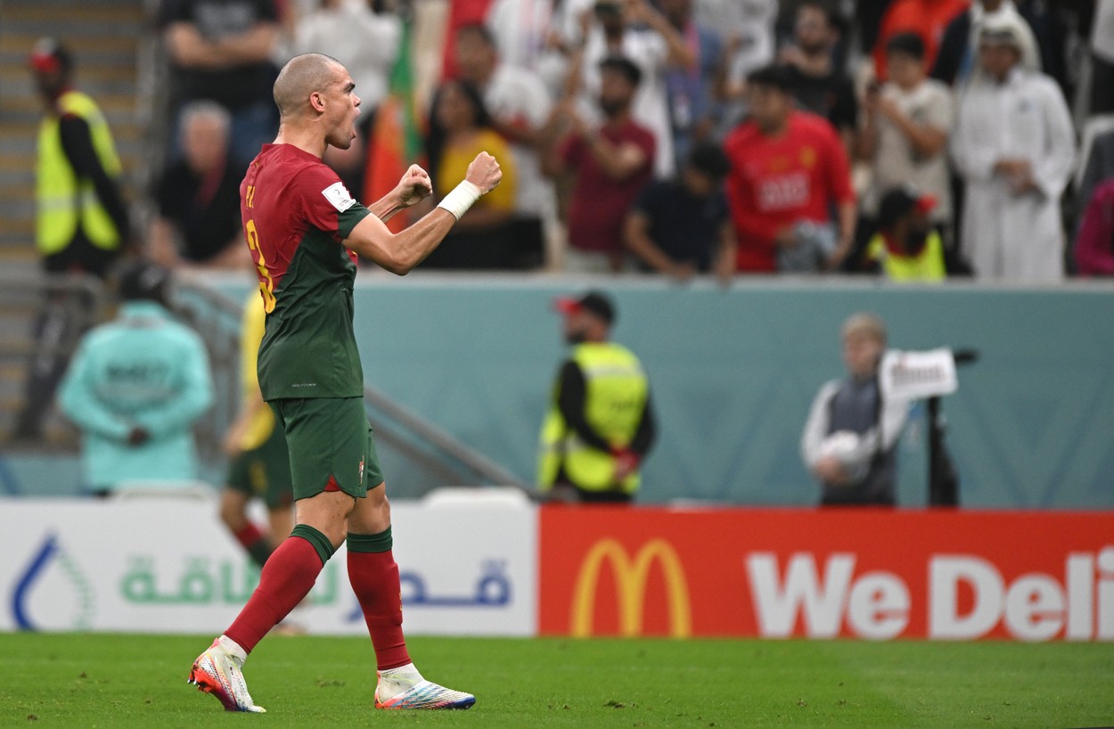 Pepe, direct în istoria Cupei Mondiale! Recordul doborât la Portugalia - Elveția