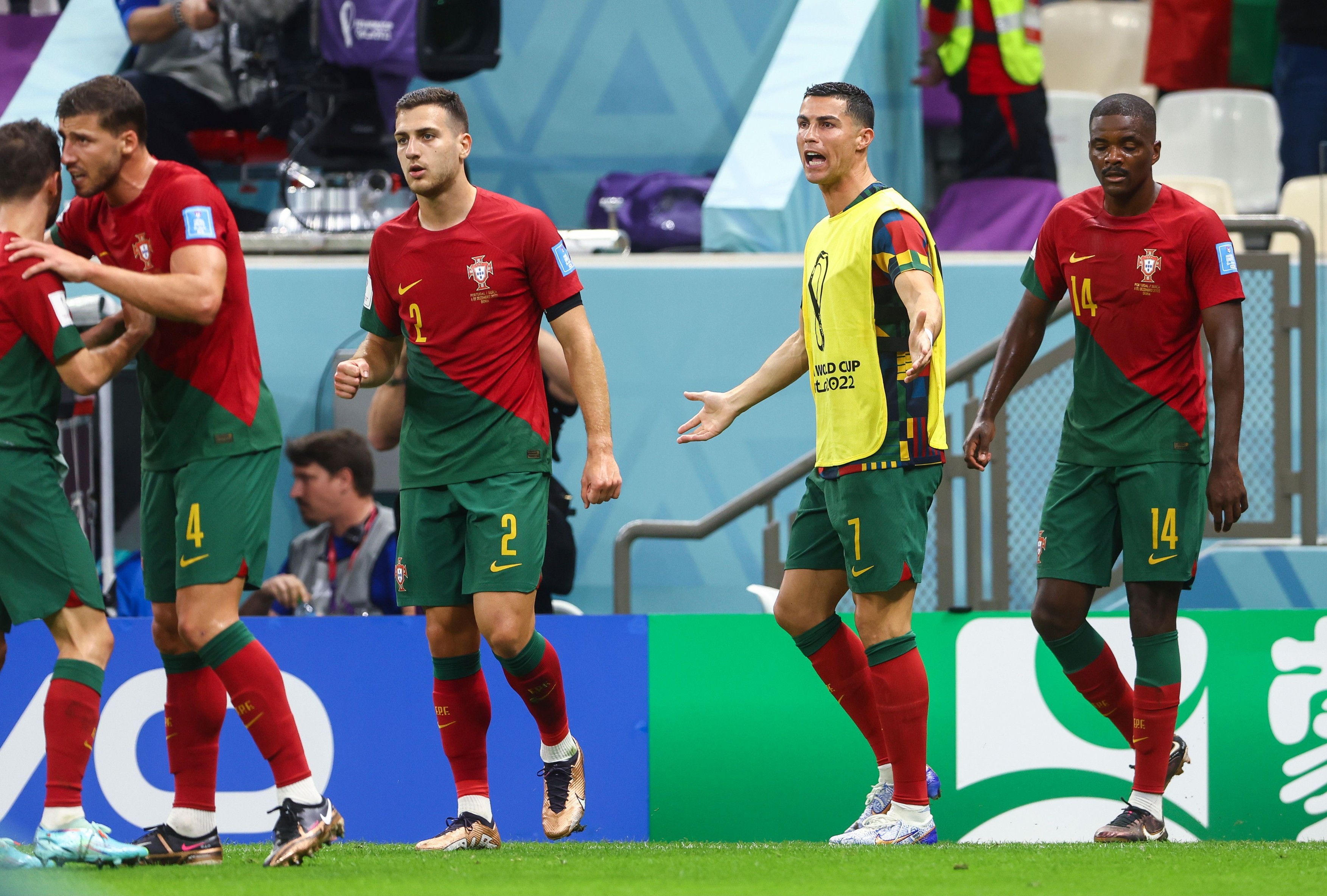 Portugalia - Elveţia 5-1. Goncalo Ramos reușește "hat-trick-ul" sub privirile rezervei Cristiano Ronaldo