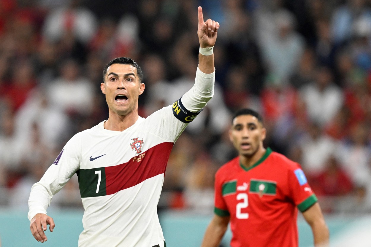 Nu a fost titular, dar a intrat în istoria fotbalului! Borna atinsă de Cristiano Ronaldo la Maroc – Portugalia