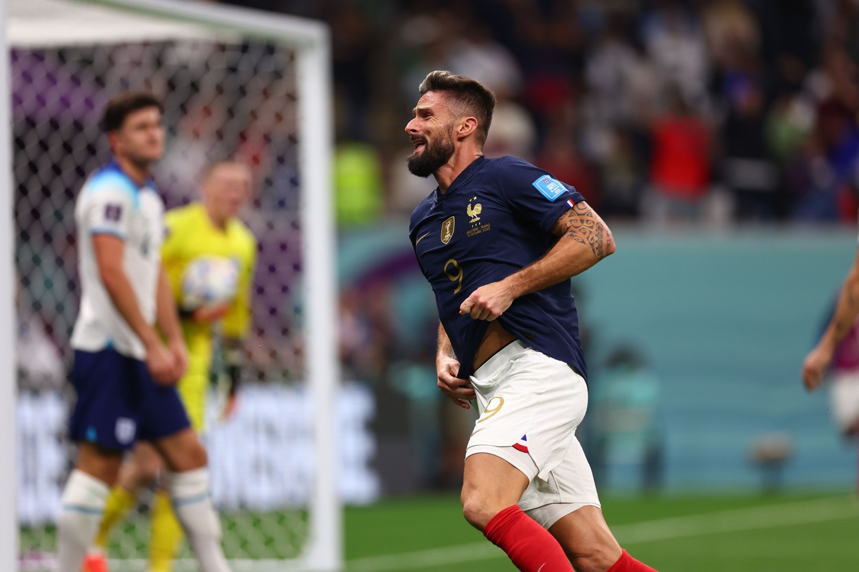 Killer-ul Angliei, Olivier Giroud, după victoria Franței de la Cupa Mondială: Exact ca în 2018