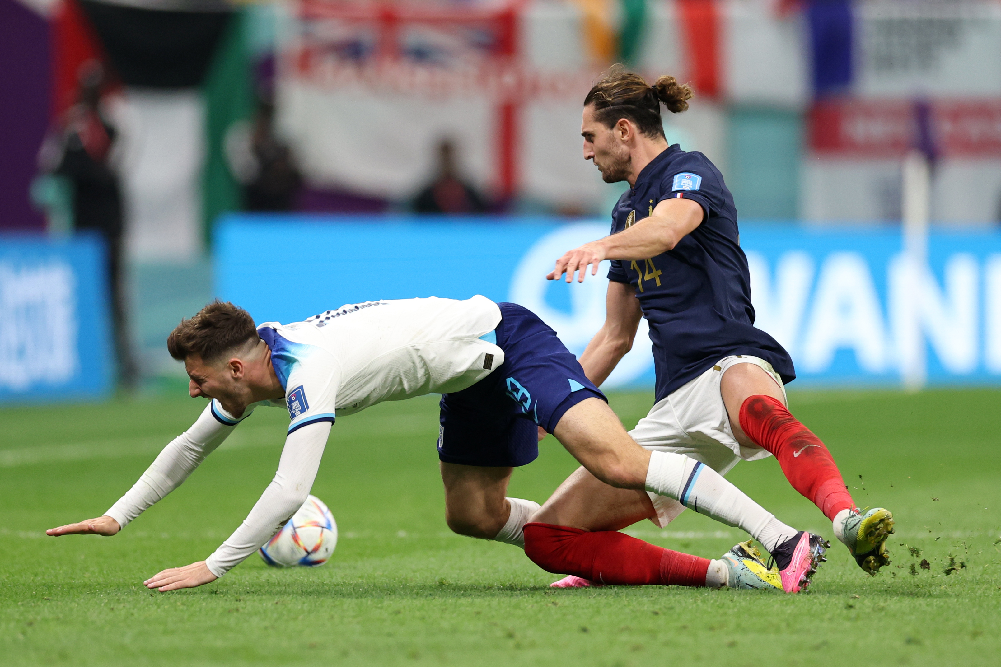 A ajuns cu Franța în semifinale la Mondial, dar Juventus vrea să scape de el și să aducă o rezervă din naționala Angliei