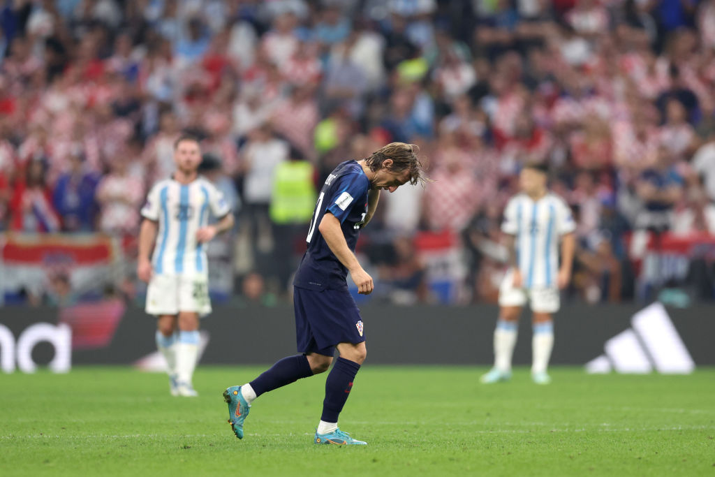 Primul fotbalist care l-a consolat pe Luka Modric după eliminarea Croației