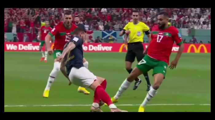 Theo Hernandez și Sofiane Boufal / Foto: Captură Twitter@TFT_Morocco
