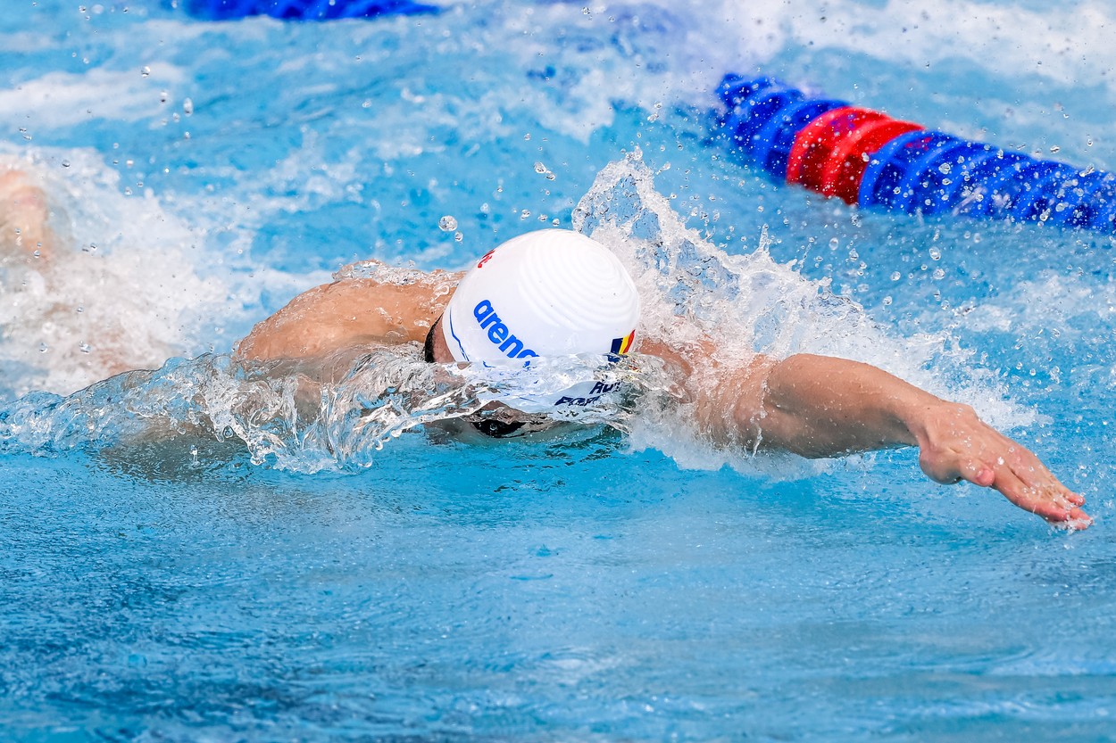 David Popovici, o nouă medalie de aur și un record, la Campionatul Național