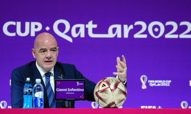FIFA Press Conference, FIFA World Cup 2022, Football, Qatar National Convention Centre, Doha, Qatar - 16 Dec 2022