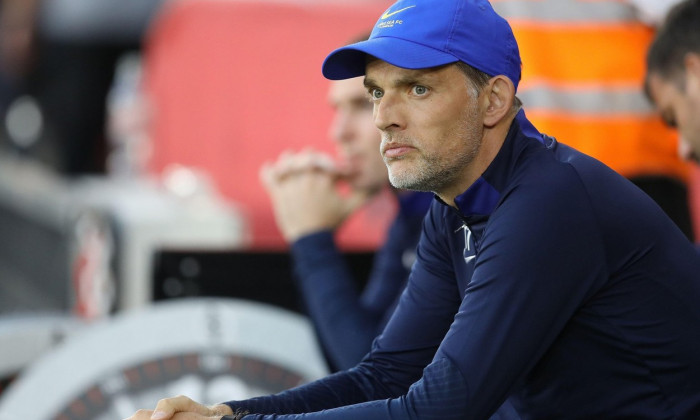 Southampton, England, 30th August 2022. Thomas Tuchel, Manager of Chelsea during the Premier League match at St Mary's Stadium, Southampton. Picture credit should read: Paul Terry / Sportimage