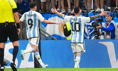 Match "Argentine - Croatie (3-0)" lors de la Coupe du Monde 2022 au Qatar (FIFA World Cup Qatar 2022)