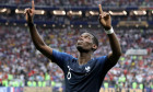 File photo dated 15-07-2018 of France's Paul Pogba, who will miss the World Cup after suffering another injury setback, his agent has said. Issue date: Monday October 31, 2022.