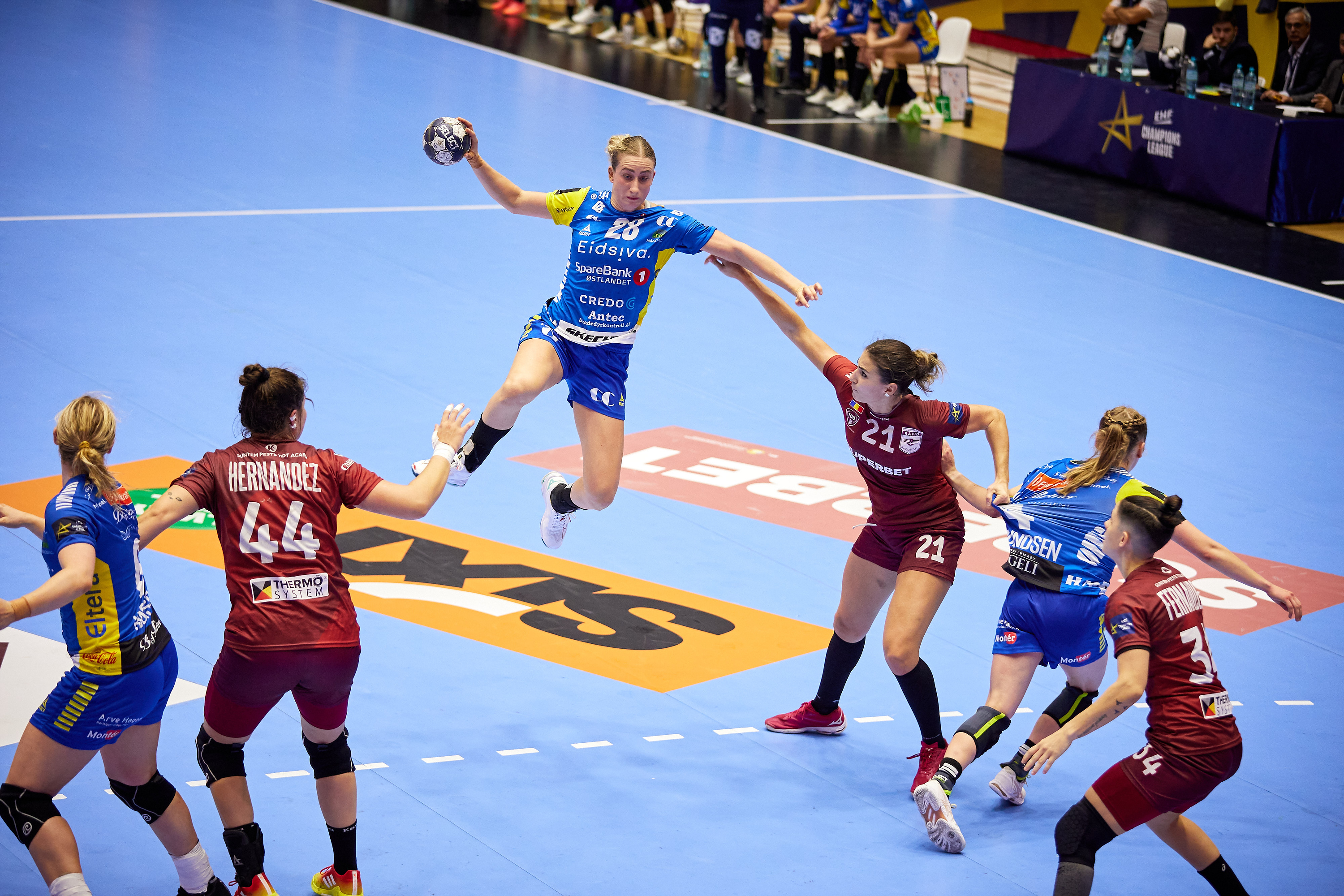 Storhamar - Rapid LIVE VIDEO, ora 19:00, pe Digi Sport 2, în grupele Champions League la handbal feminin