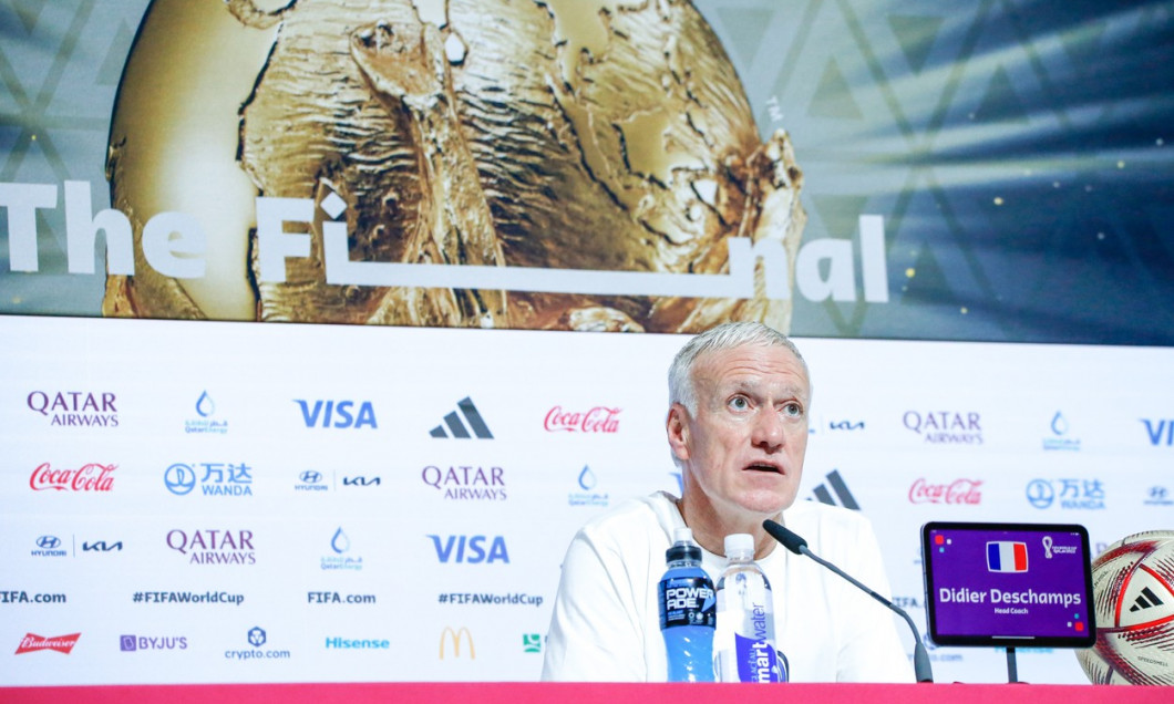 France's Coach Didier Deschamps - FIFA World Cup Qatar 2022