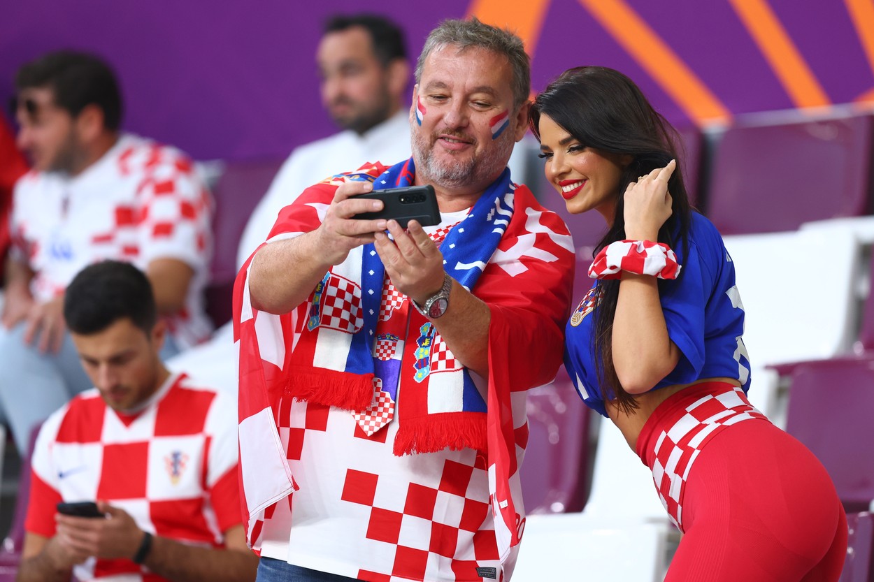 Ivana nu a plecat acasă! Apariție ”neobișnuită” la finala mică de la Cupa Mondială din Qatar, Croația - Maroc