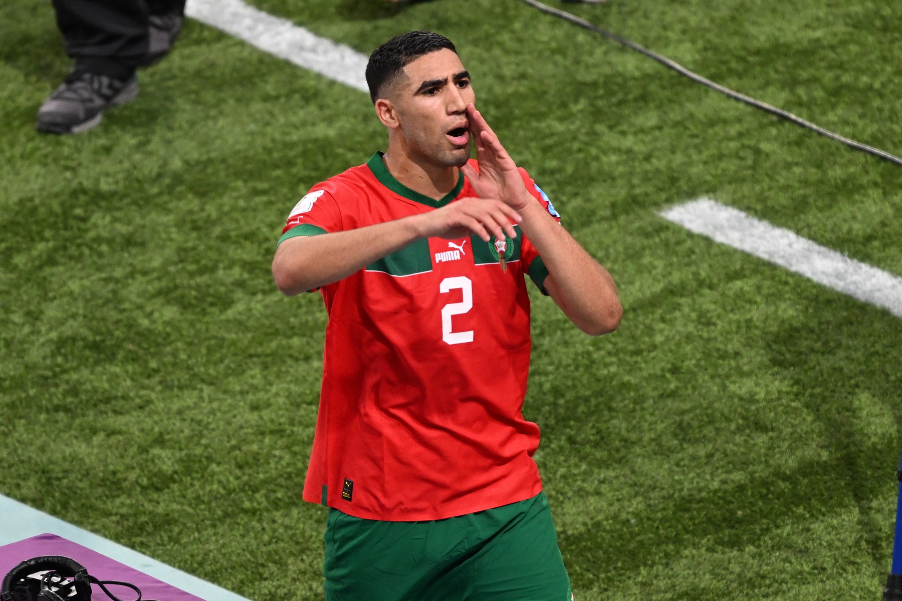 Gestul controversat făcut de Achraf Hakimi la finalul meciului Croația - Maroc