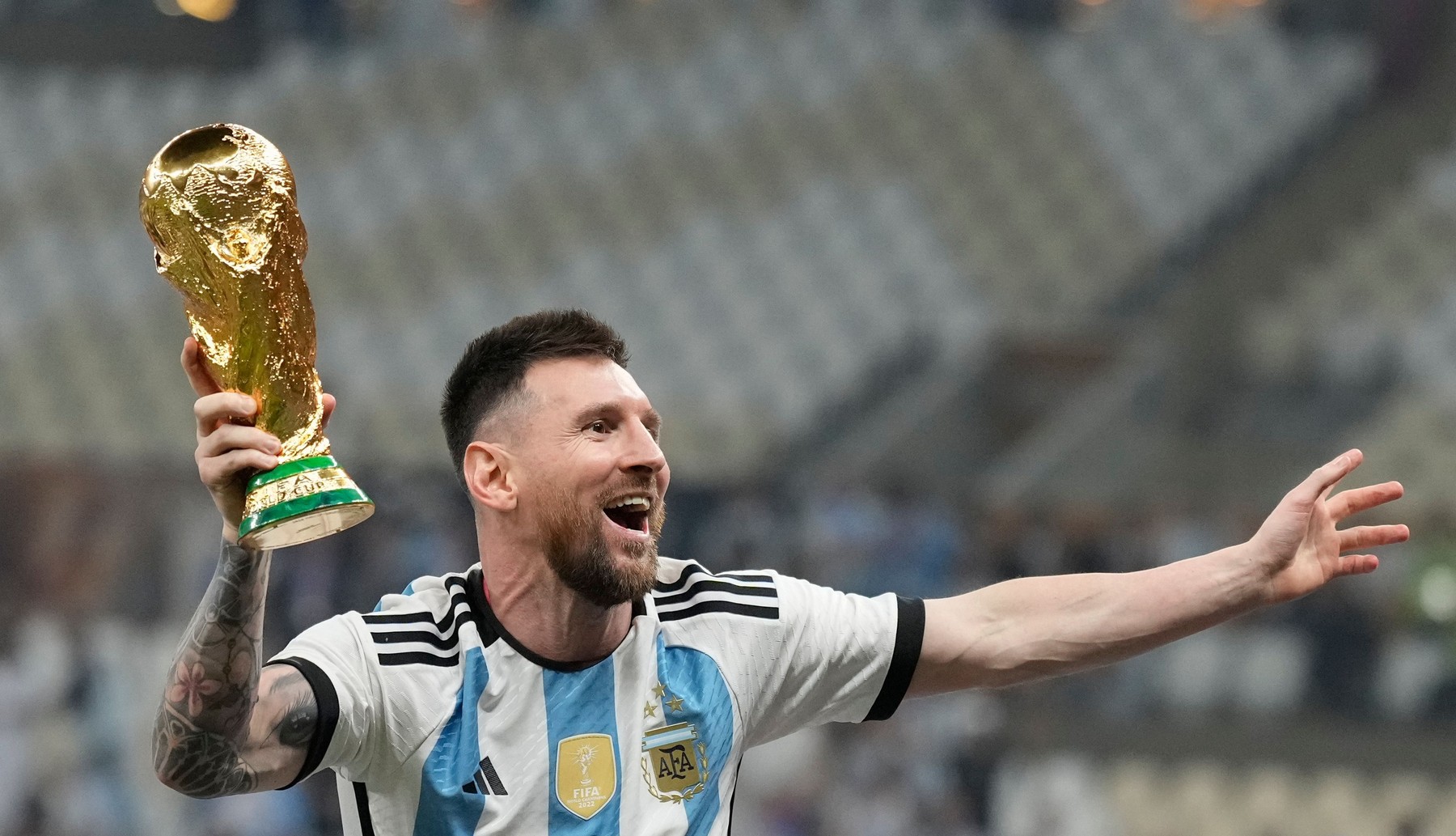 Lionel Messi, postare de 38 de milioane de aprecieri după ce a devenit campion mondial