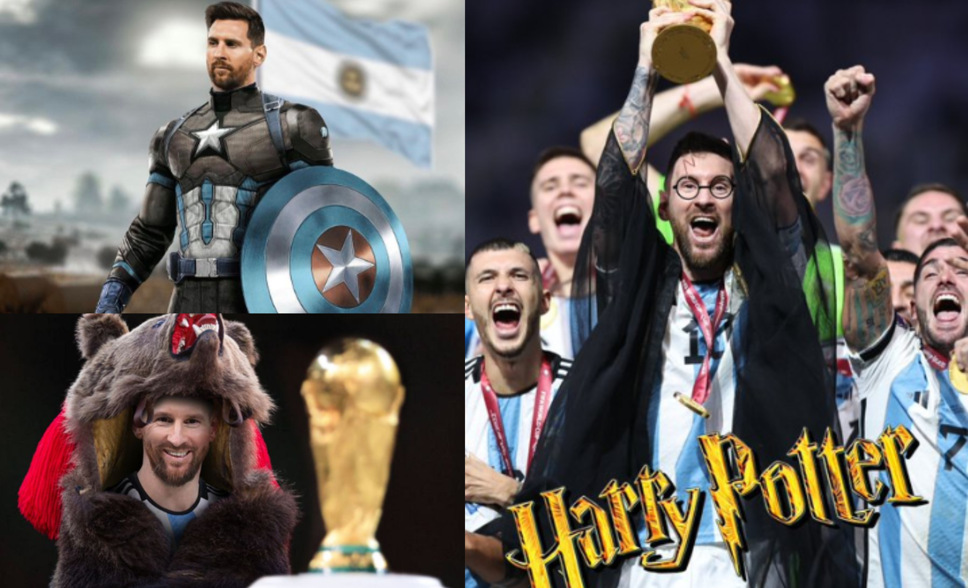 Bisht-ul l-a transformat pe Messi în ținta meme-urilor! Argentinianul, trimis la colindat sau îmbrăcat în supererou