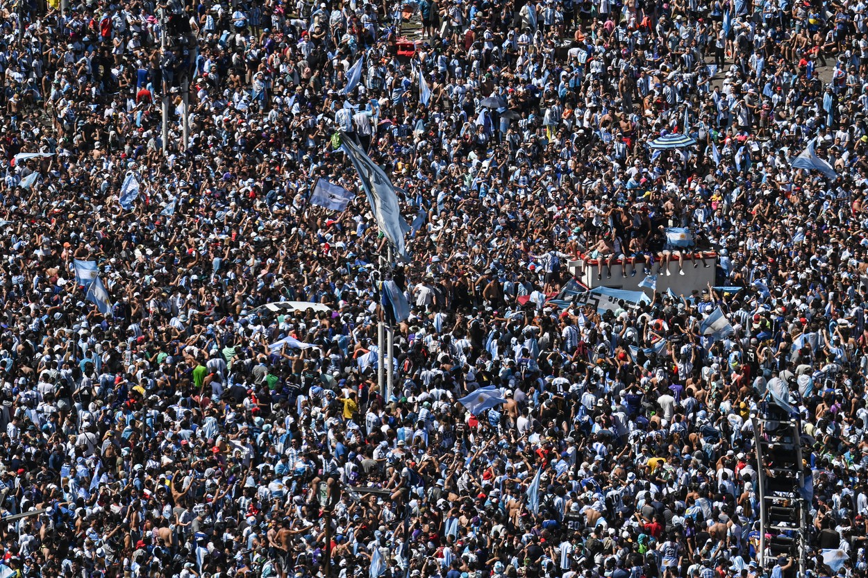 Două milioane de oameni în stradă: decizia luată la Buenos Aires în ziua sosirii campionilor mondiali