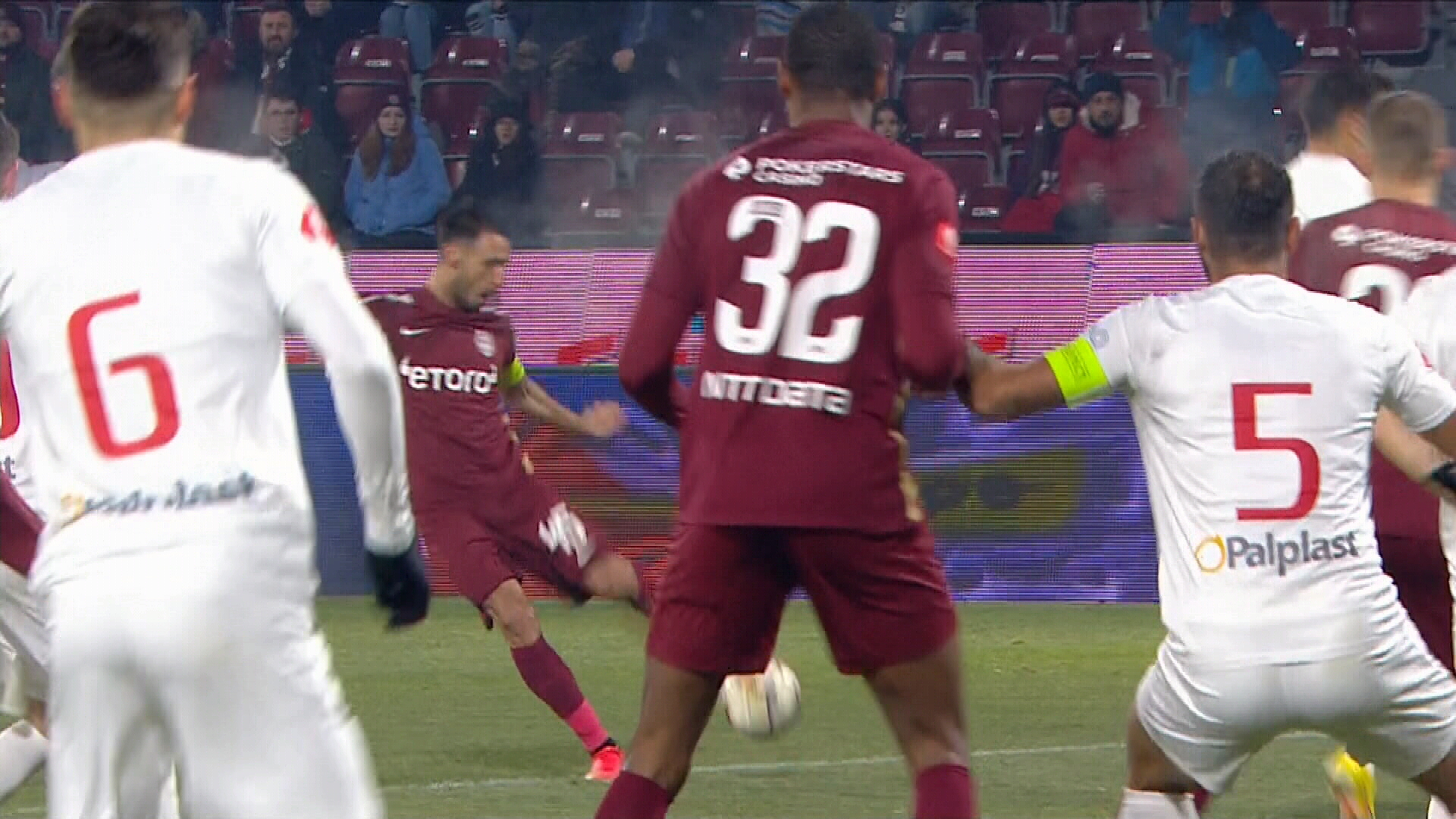 CFR Cluj - Hermannstadt 0-1, ACUM, la Digi Sport 1. Campioana, condusă pe teren propriu! Sibienii dau lovitura în prelungiri