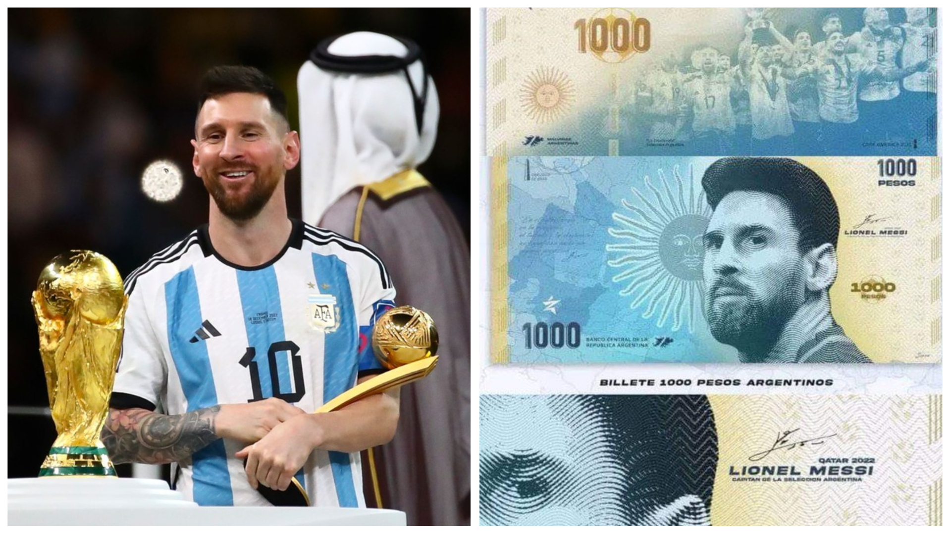 Ce nebunie! Argentinienii vor o bancnotă cu chipul lui Lionel Messi după succesul de la Cupa Mondială