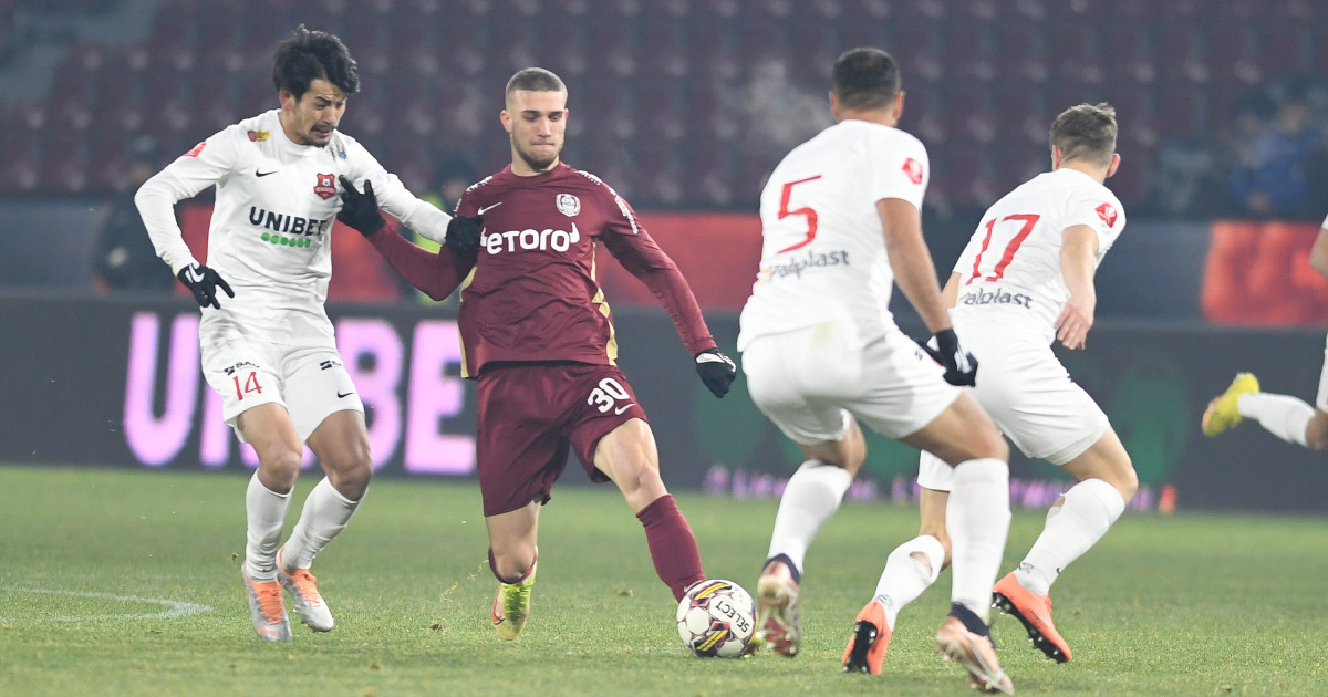 FC Hermannstadt - FCSB 2-2, în meci restanţă. Bucureștenii sunt lideri în  Superliga, după 9 etape