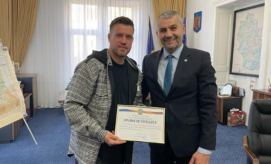 Diplomă de excelență pentru Mihai Pintilii! ”Celor ce ating succesul trebuie să le oferim recunoaștere deplină”