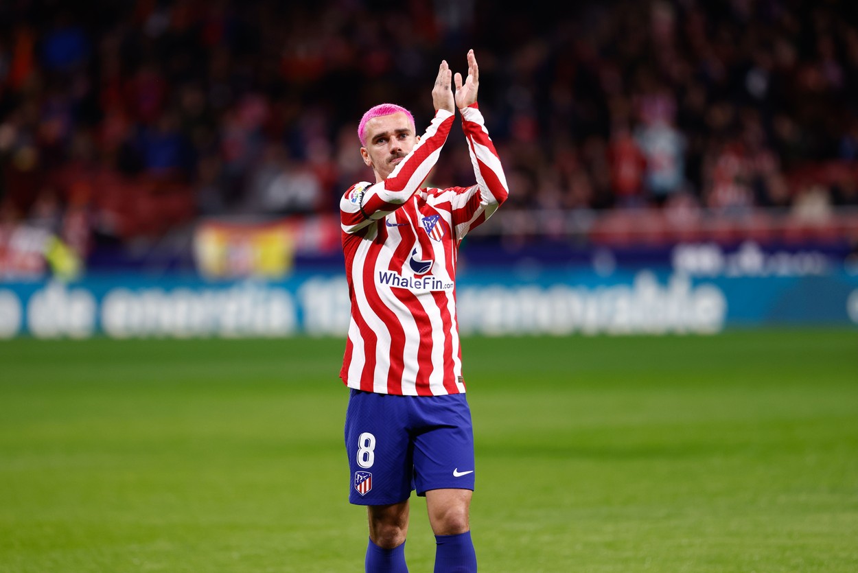 Antoine Griezmann, look a la Dennis Rodman! Cum a apărut francezul la meciul cu Elche