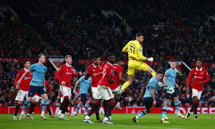 Manchester United v Burnley, Carabao Cup, Fourth Round, Football, Old Trafford, Manchester, UK - 21 Dec 2022