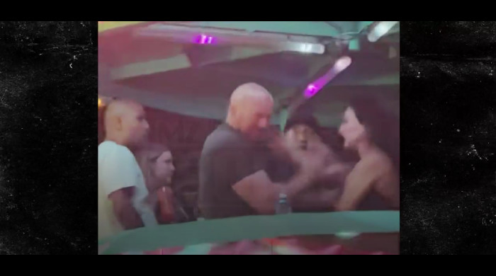 Dana White a primit o palmă de la soția sa, apoi a replicat și a lovit-o de mai multe ori / Foto: Captură video @TMZ