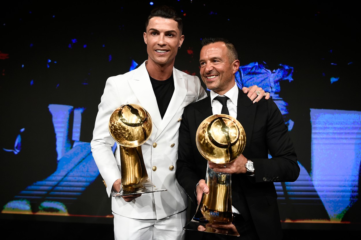 Cristiano Ronaldo a încheiat colaborarea cu Jorge Mendes