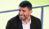 Sergio Aguero of Barcelona Press Conference