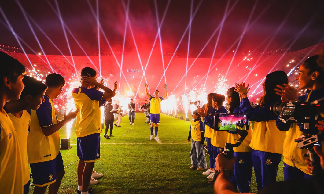 Cristiano Ronaldo Presented at Marsool Stadium - Riyadh, Saudi Arabia - 04 Jan 2023