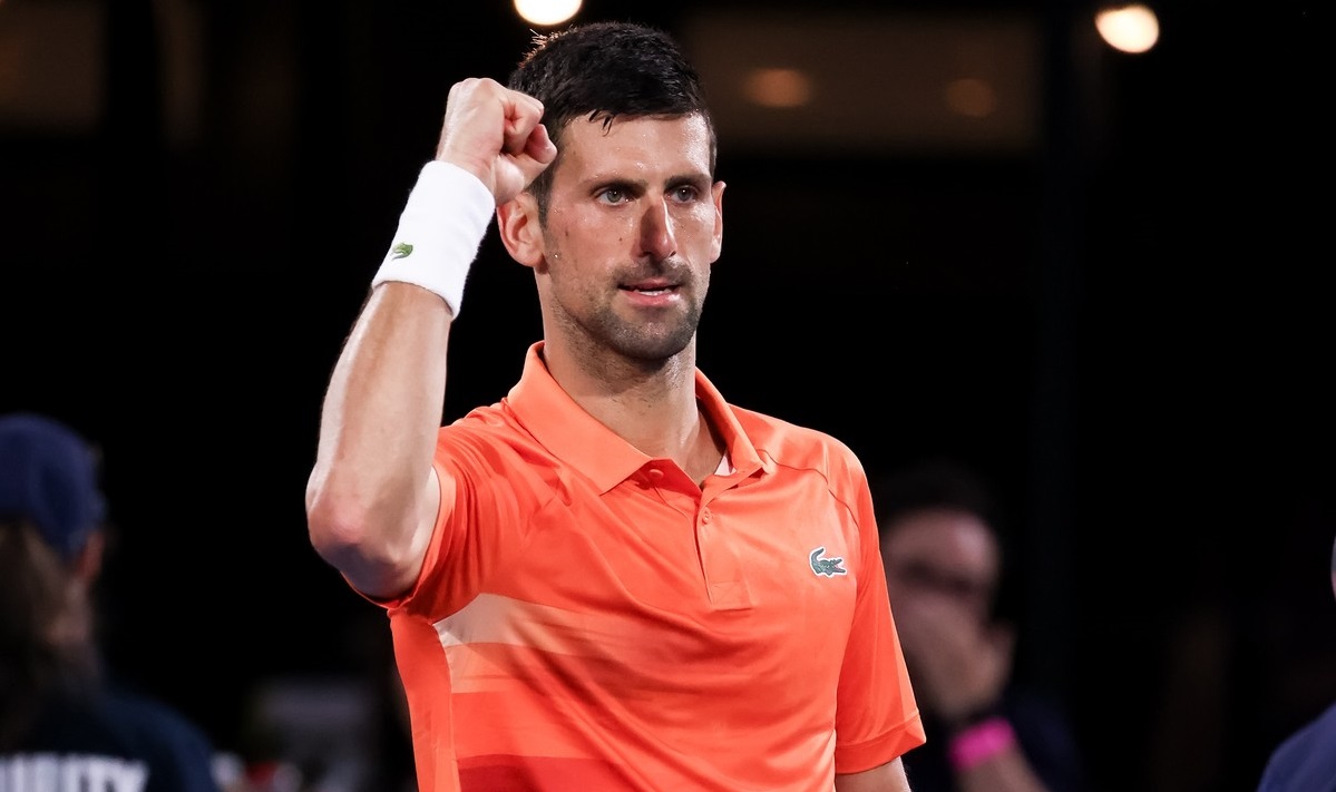 Novak Djokovic, start lansat în 2023. N-a stat la discuții nici cu Daniil Medvedev