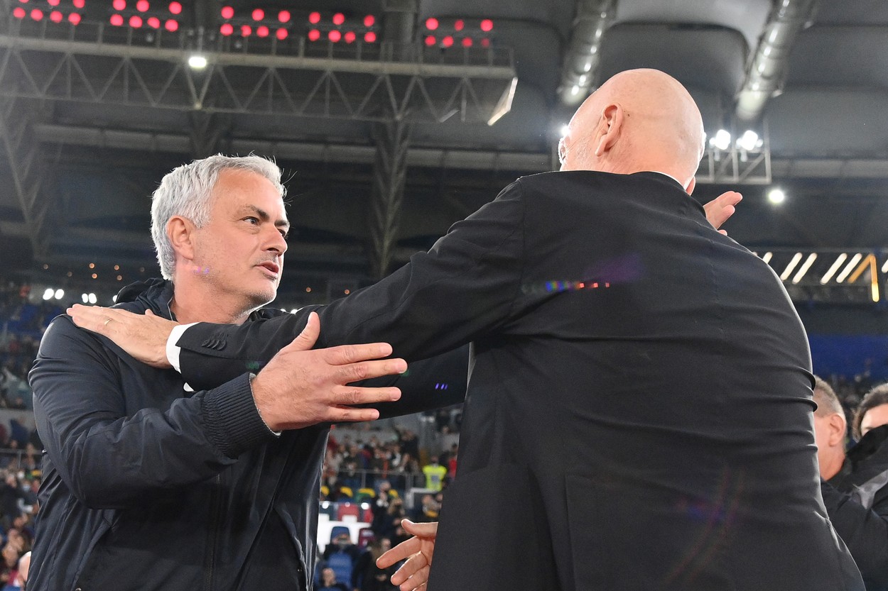AC Milan - AS Roma, LIVE VIDEO, ora 21:45, pe Digi Sport 2. Stefano Pioli vs Jose Mourinho