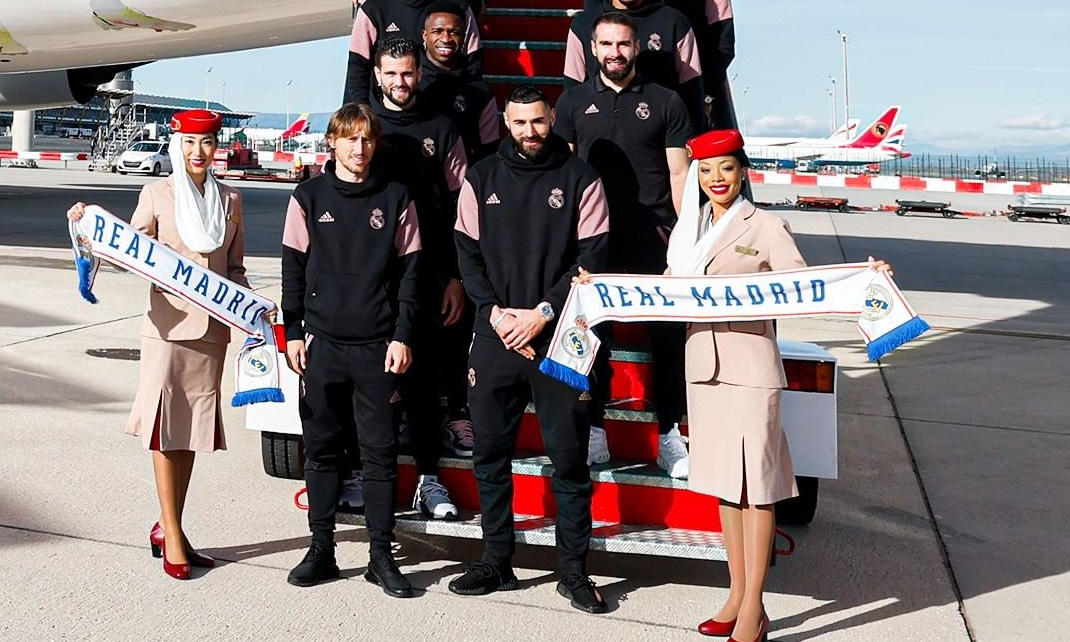Real Madrid a ajuns la Riyadh pentru Supercupa Spaniei! Cum arată avionul cu care s-au deplasat ”galacticii”