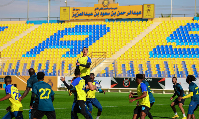 Training session of Al Nassr in Saudi Arabia