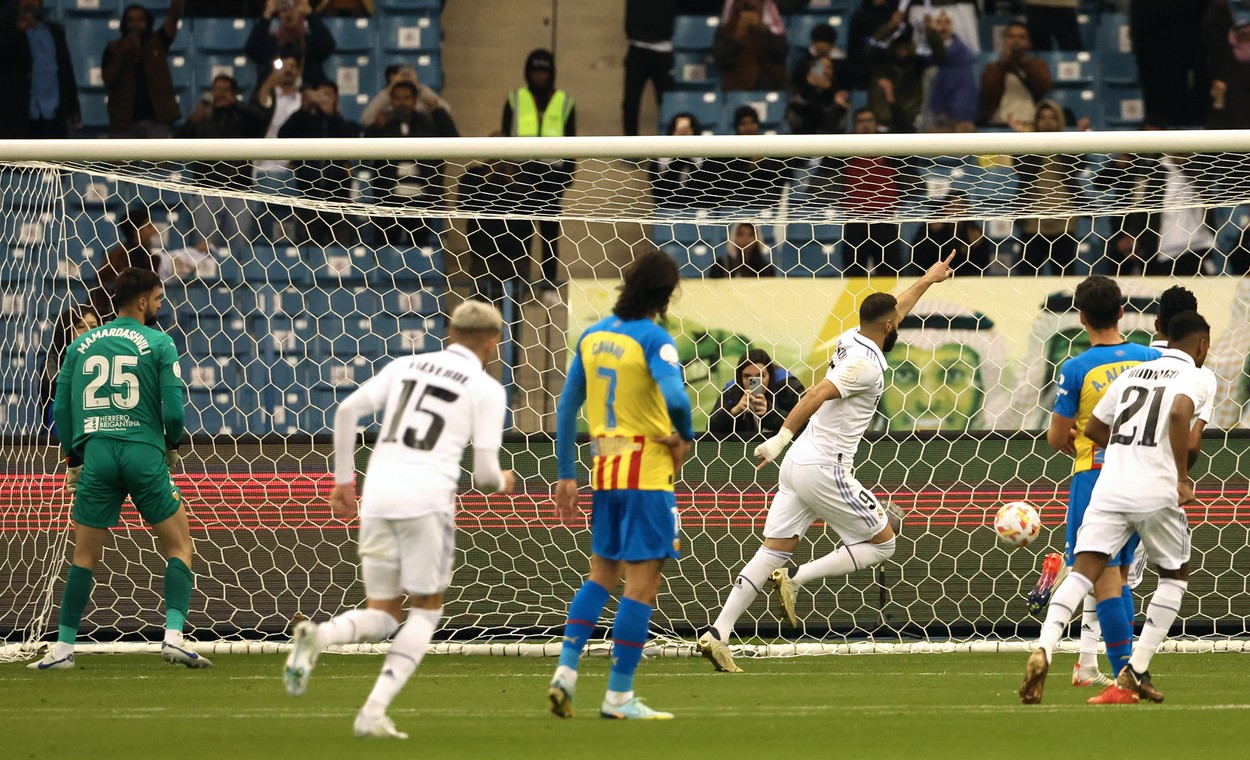 Real Madrid - Valencia 1-1, ACUM, DGS 1, în Supercupa Spaniei. “Galacticii”, mai insistenți în prelungiri