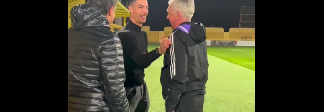 Ce i-a spus Cristiano Ronaldo lui Carlo Ancelotti, la reîntâlnirea din Arabia Saudită