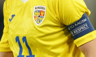 Bucharest, Romania. 08th Apr, 2022. Romania shirt with UEFA Restpect armband during the Womens World Cup Qualifier football match between Romania and Switzerland at Stadum Stadionul Arcul de Triumf in Bucharest, Romania. Daniela Porcelli /SPP Credit: SPP