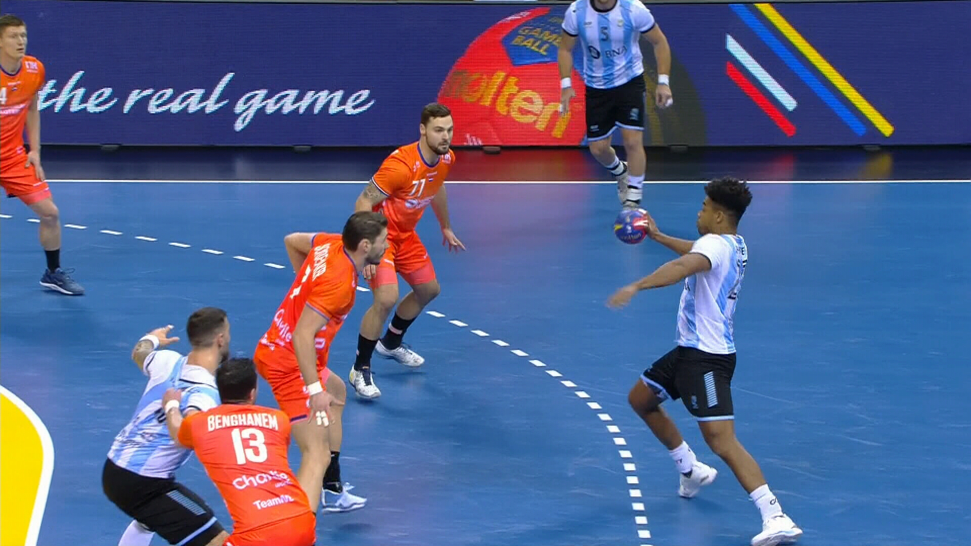 Argentina - Olanda, ACUM, pe Digi Sport 3. Campionatul Mondial de handbal masculin continuă! Programul zilei