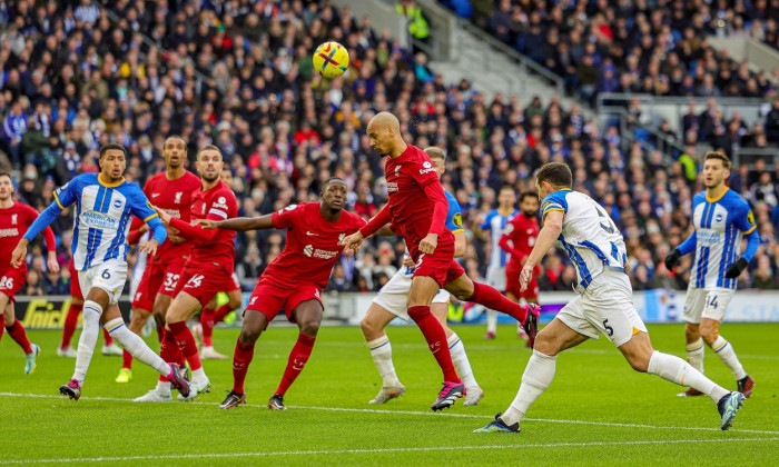 Brighton and Hove Albion v Liverpool, Premier League - 14 Jan 2023