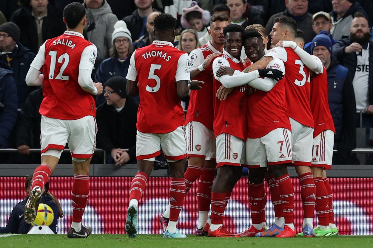 Tottenham - Arsenal 0-2. Spectacol total la Londra! Încă trei puncte pentru ”Tunari” în drumul către titlu