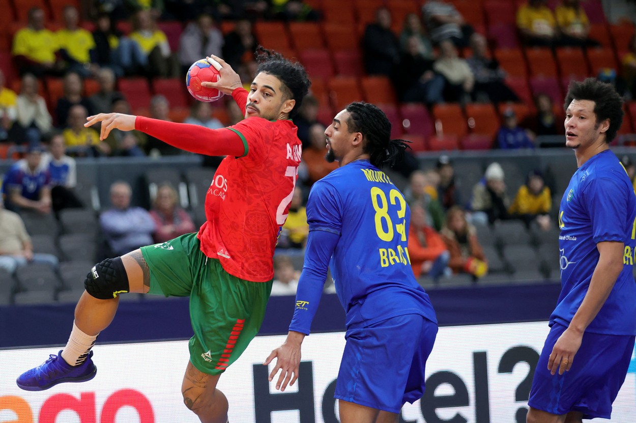 CM de handbal | Portugalia - Brazilia 28-28. Franța - Muntenegru, 19:00, DGS 3. Suedia - Ungaria, 21:30, DGS 3