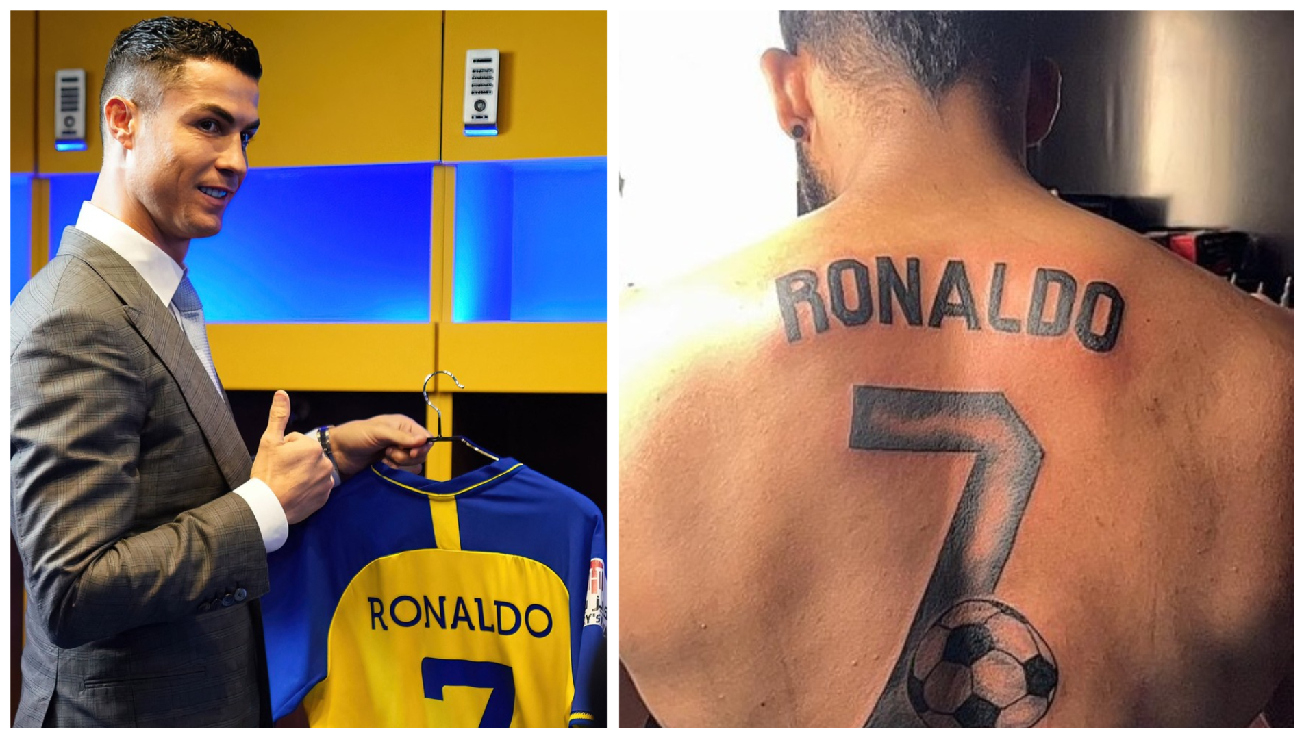 Un fan indian și-a acoperit spatele de tatuaje pentru Cristiano Ronaldo: ”Sunt cel mai mare fan al lui!”